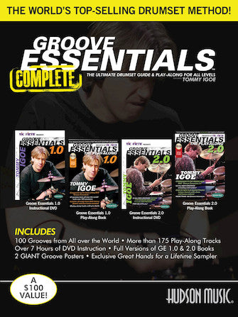 Collection complète des livres "Groove Essentials"