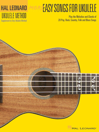 Recueil de chansons pour ukulélé "More Easy Songs For Ukulele"