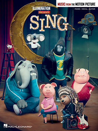 Recueil des 16 chansons du film "Sing"