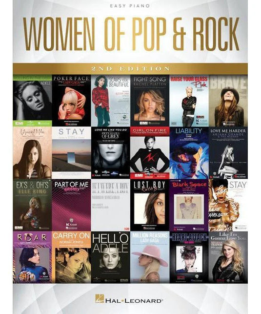 Recueil de 25 chansons modernes de femmes (pop/rock) deuxième édition