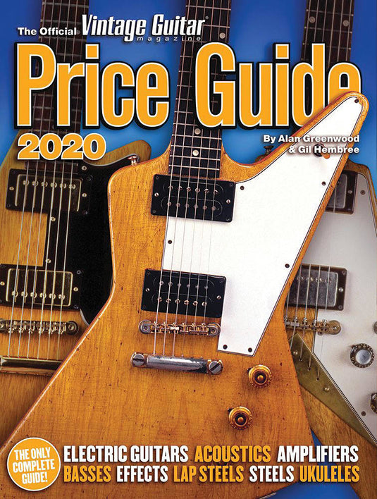 Guide de prix pour guitares "Vintage" édition 2020