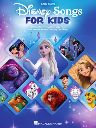 Recueil de 20 succès de Disney avec arrangement facile pour piano