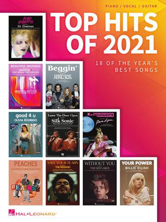 Recueil de 18 chansons à succès de 2021