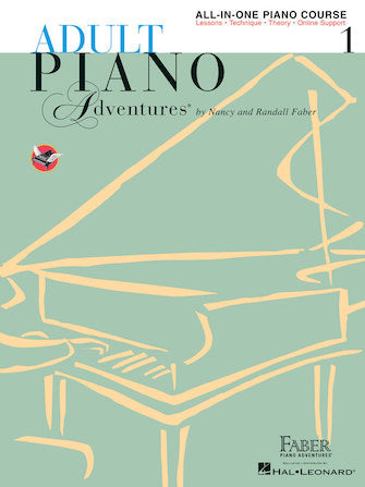 Cours de piano tout-en-un, livre 1 "Faber Piano Adventures"