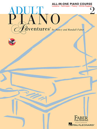 Cours de piano tout-en-un, livre 2 "Faber Piano Adventures"