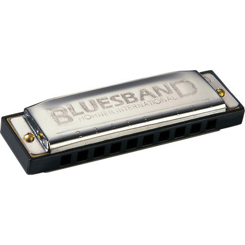 Load image into gallery viewer, Kit de départ de 3 Harmonicas Hohner Bluesband en  G, A et C
