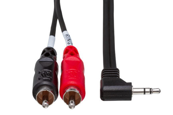 Load image into gallery viewer, câble 1/8 stereo à (2x) rca mâle de 3pieds
