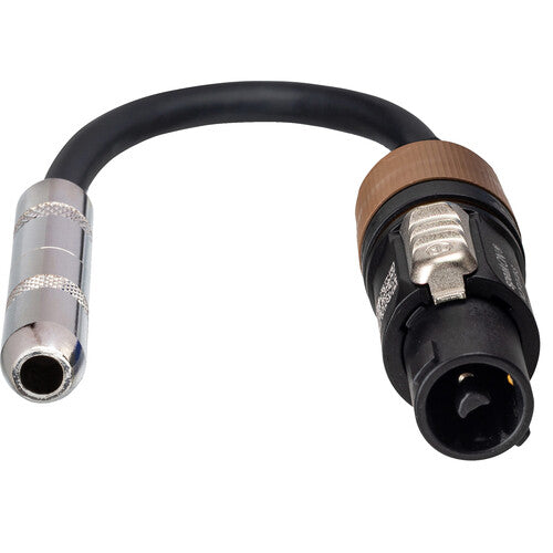 Adaptateur pour enceinte (TS 1/4 vers speakON)de 6 pouces