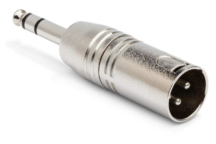 Adapteur XLR3M vers jack 6,35 mm TRS