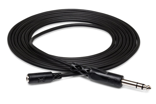 Câble adaptateur pour écouteur 1/4 mâle à 1/8 femelle de 25 pieds