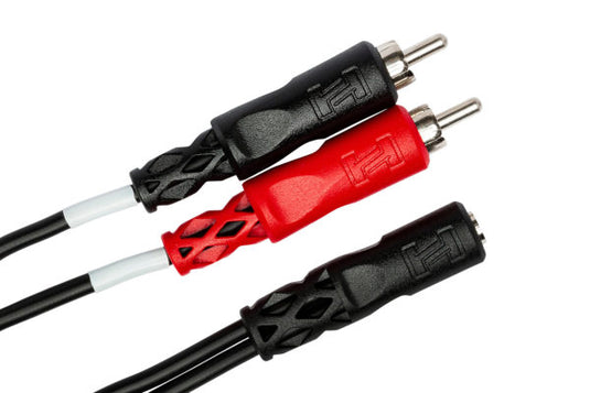 Adapteur jack 3,5 mm TRSF vers double RCA