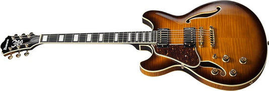 Guitare électrique gauchère Semi-Hollow AS93FML Artcore Expressionniste