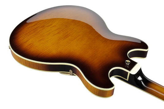 Guitare électrique gauchère Semi-Hollow AS93FML Artcore Expressionniste