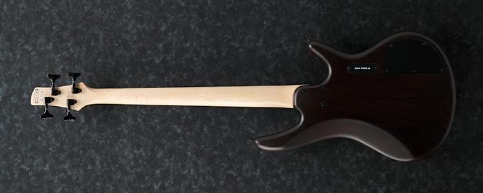 Chargez l'image dans la visionneuse de la galerie, Basse électrique 4 cordes gauchère-fini Walnut Flat (pas d’étui)
