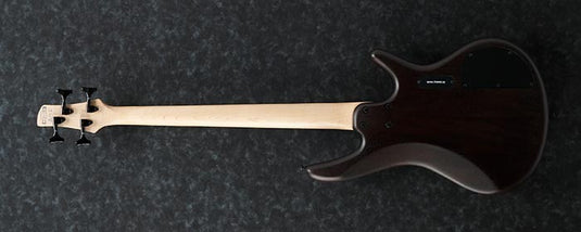 Basse électrique 4 cordes gauchère-fini Walnut Flat (pas d’étui)