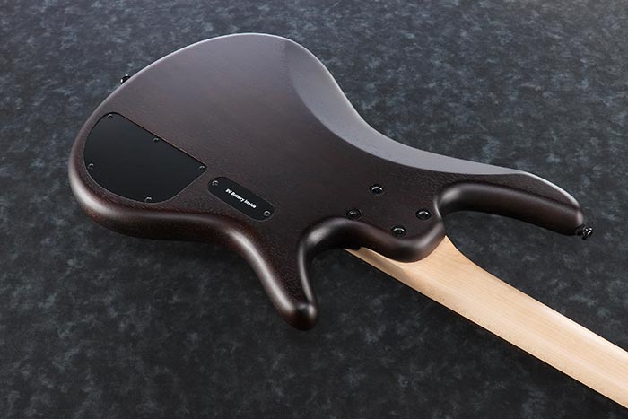 Chargez l'image dans la visionneuse de la galerie, Basse électrique 4 cordes gauchère-fini Walnut Flat (pas d’étui)
