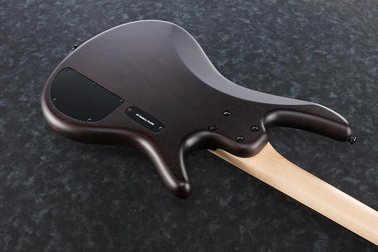 Basse électrique 4 cordes gauchère-fini Walnut Flat (pas d’étui)