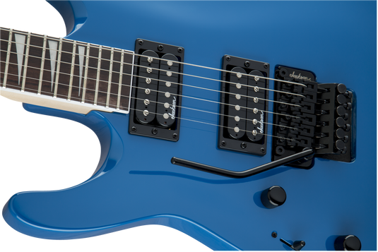 JS Series Dinky® Arch Top JS32 DKA LH, touche en amarante, bleu vif