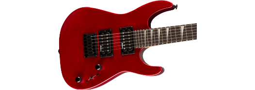 Guitare électrique JS Series Dinky Minion JS1X- Rouge Métallique