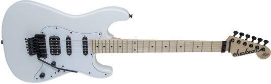 Guitare électrique SÉRIE X SIGNATURE ADRIAN SMITH SDXM, TOUCHE EN ÉRABLE, BLANC NEIGE AVEC PICKGUARD BLANC(pas d’étui)