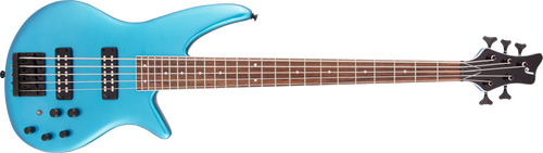 Basse électrique SÉRIE X SPECTRA BASS SBX V- Touche Laurier- Bleu Électrique (pas d’étui)