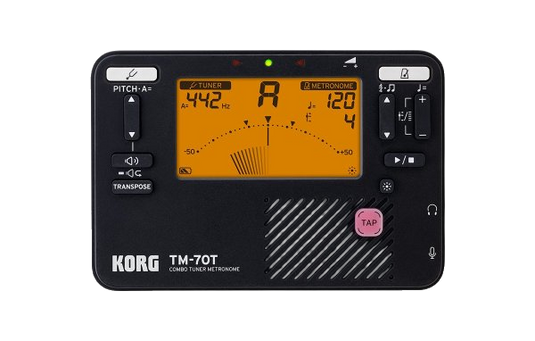 Accordeur Portable Et Métronome, Noir