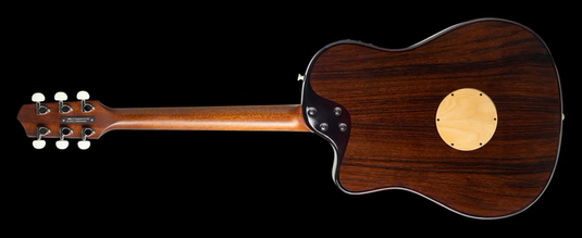Guitare acoustique-électrique AEG-1 avec étui souple (épinette de Sitka, fini Sunburst)