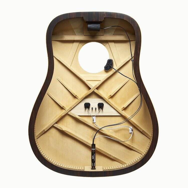 Chargez l'image dans la visionneuse de la galerie, Système d’amplification HiFi pour plaque de chevalet de guitare acoustique
