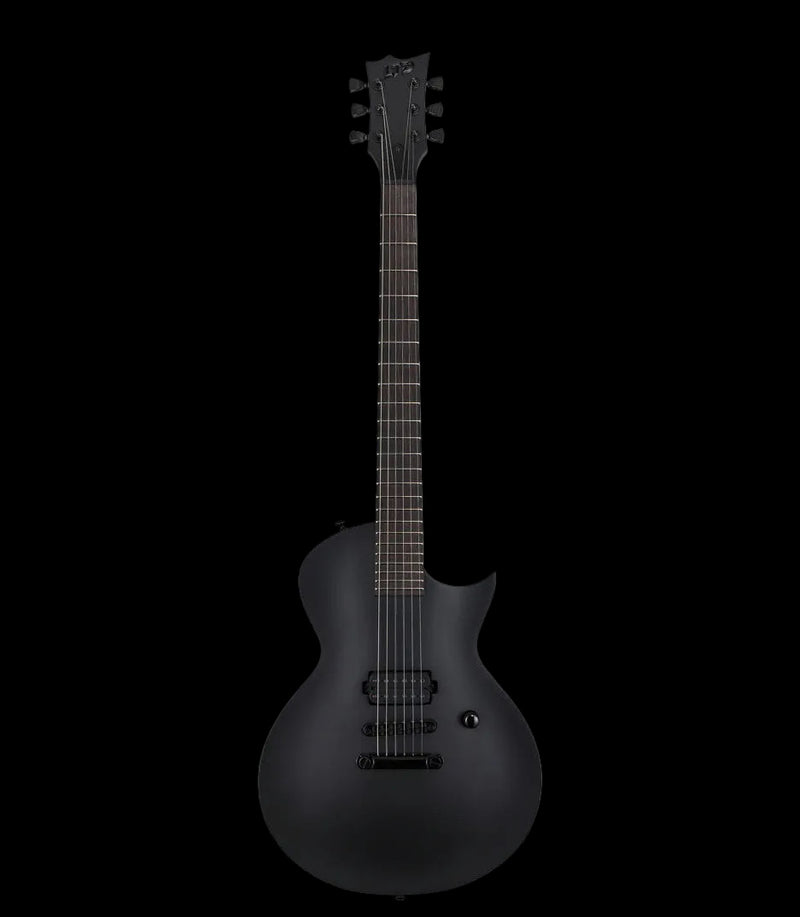 Load image into gallery viewer, Guitare électrique Ec-black Metal, finition satinée noire (pas d’étui)
