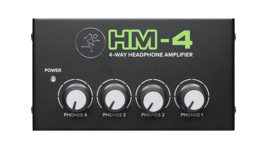 Amplificateur pour écouteurs, 1 entrée 4 sorties "HM-4"