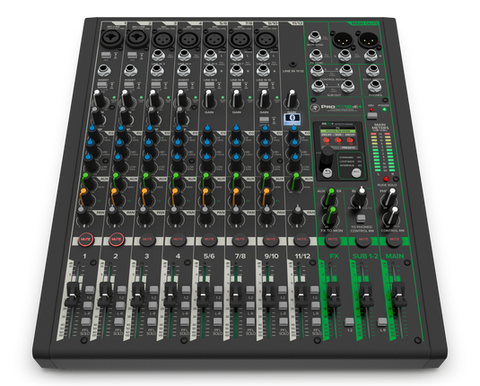 Console 12 canaux avec USB et bluetooth PROFX12V3PLUS