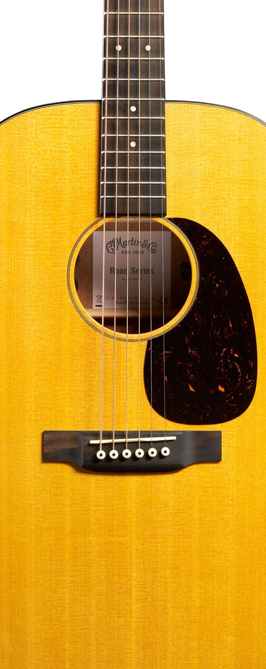 Guitare acoustique D-10E Retro, Satin, Épicéa/Sève, avec étui souple