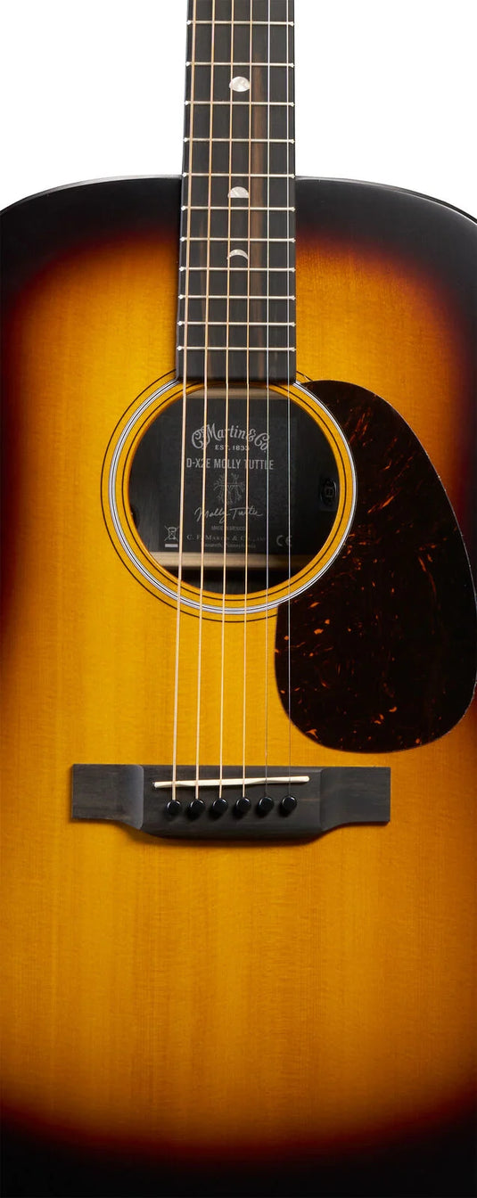 Guitare acoustique, D-X2E Molly Tuttle, épicéa/HPL Mah, avec étui souple