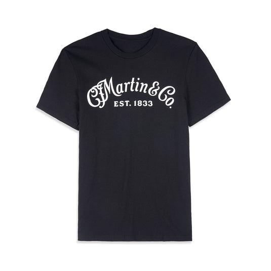 T-Shirt Logo Martin, noir - X-Large