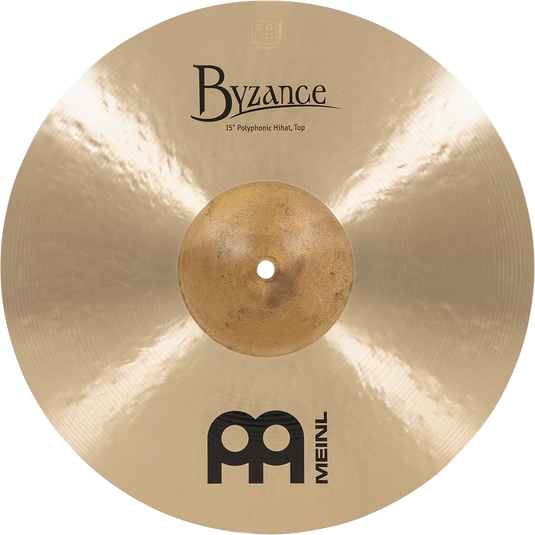 Meinl 15" Byzance Brilliant Charleston polyphonique