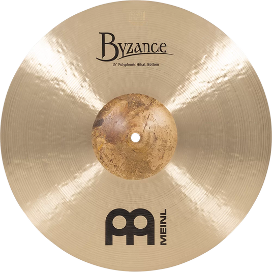 Meinl 15" Byzance Brilliant Charleston polyphonique