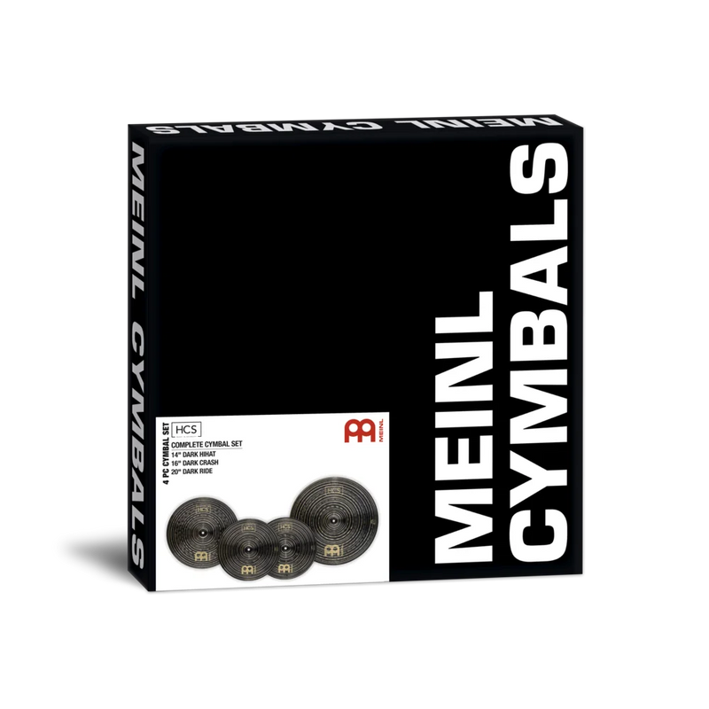 Load image into gallery viewer, Le pack de 3 cymbales HCS Dark Inclut : crash, ride et hi-hat
