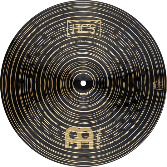 Le pack de 3 cymbales HCS Dark Inclut : crash, ride et hi-hat