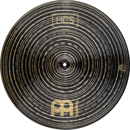 Le pack de 3 cymbales HCS Dark Inclut : crash, ride et hi-hat