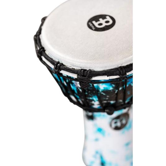 Djembé Meinl Percussion 7" Jr., bleu galaxie tie-dye