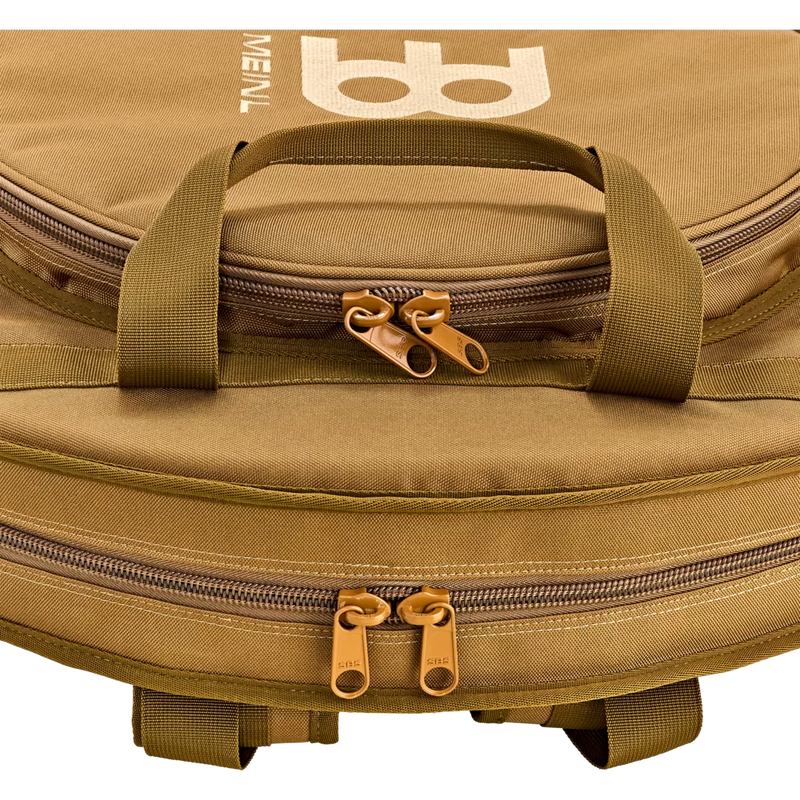 Load image into gallery viewer, SAC À DOS CYMBALE PRO MEINL 22&quot;, BRUN COYOTE - MCB22CB
