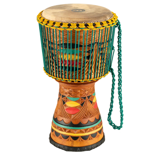Djembe Sculpté "Artisan Edition Tongo" de 12 pouces