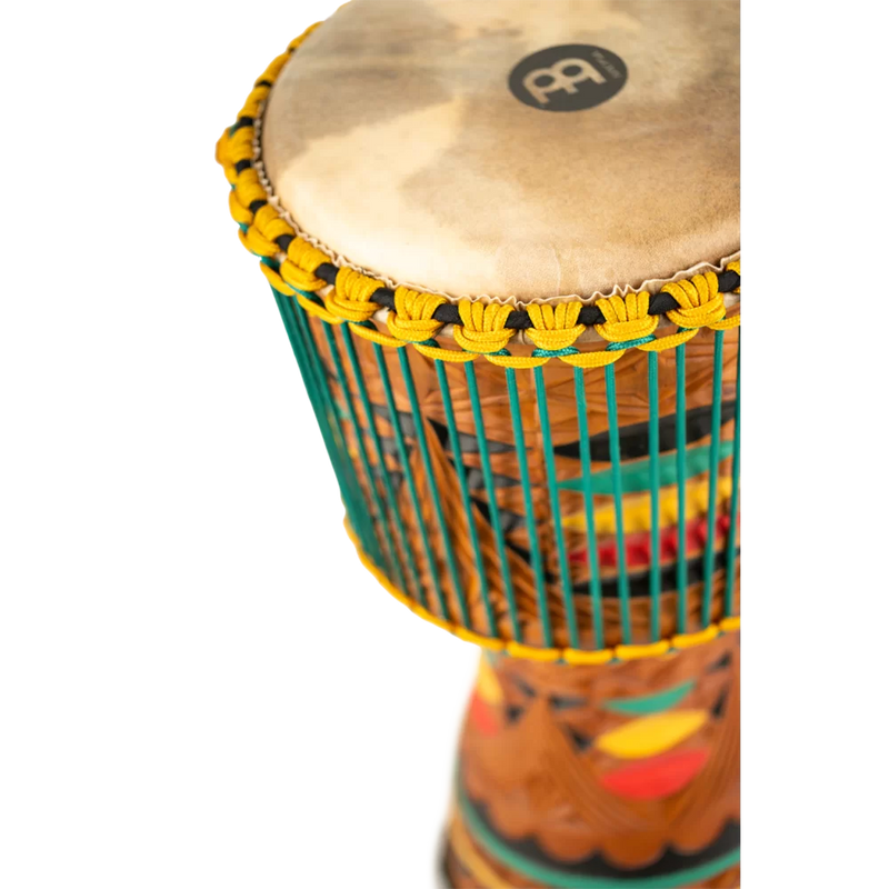 Chargez l'image dans la visionneuse de la galerie, Djembe Sculpté "Artisan Edition Tongo" de 12 pouces
