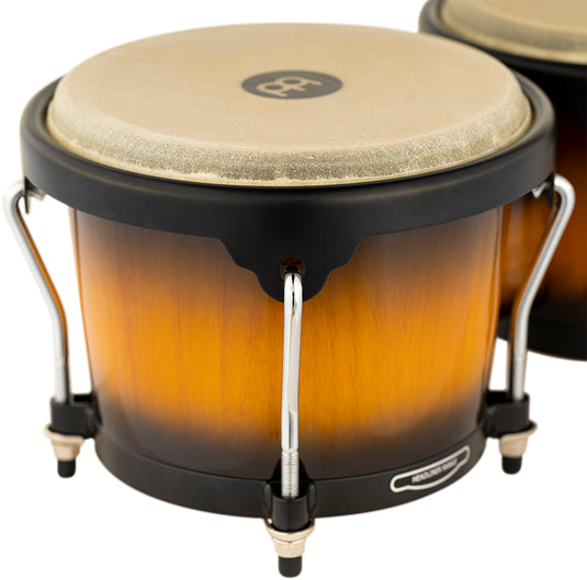 Bongo en bois de la série Headliner 6 3/4" Macho et 8" Hembra - Vintage Sunburst