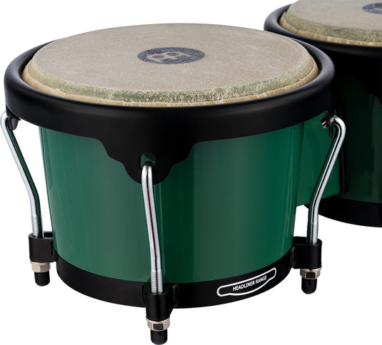 Bongo Journey Series 6 1/2" Macho et 7 1/2" Hembra - Vert forêt