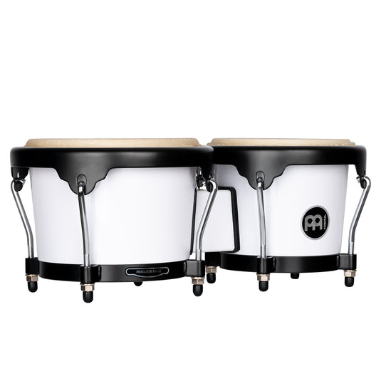 Bongo Journey Series 6 1/2" Macho et 7 1/2" Hembra - Blanc brillant