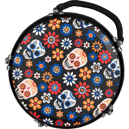 Djembé Jumbo Meinl Percussion 10", Day of the Dead, tête design