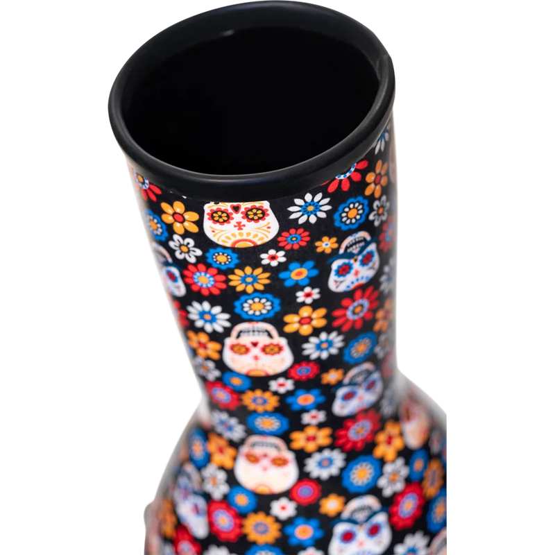 Load image into gallery viewer, Djembé Jumbo Meinl Percussion 12&quot;, Day of the Dead, tête design
