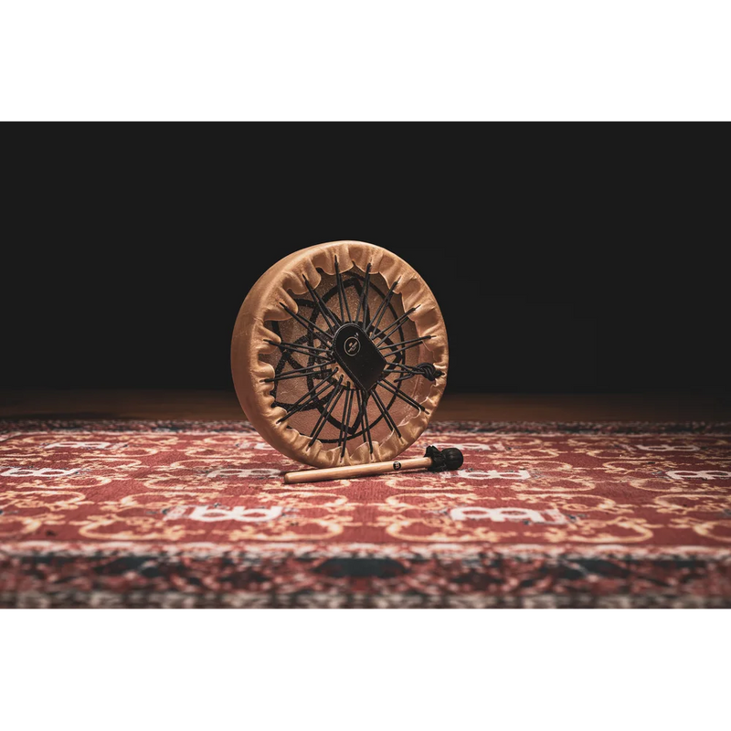 Chargez l&#39;image dans la visionneuse de la galerie, Tambour à cerceau Meinl Sonic Energy de style amérindien 15&quot;, fleur de Vénus
