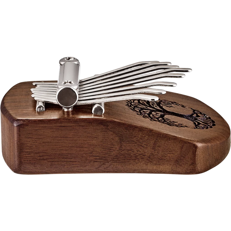 Load image into gallery viewer, Kalimba mini "Tree of Life" de 8 notes en do majeur (C)
